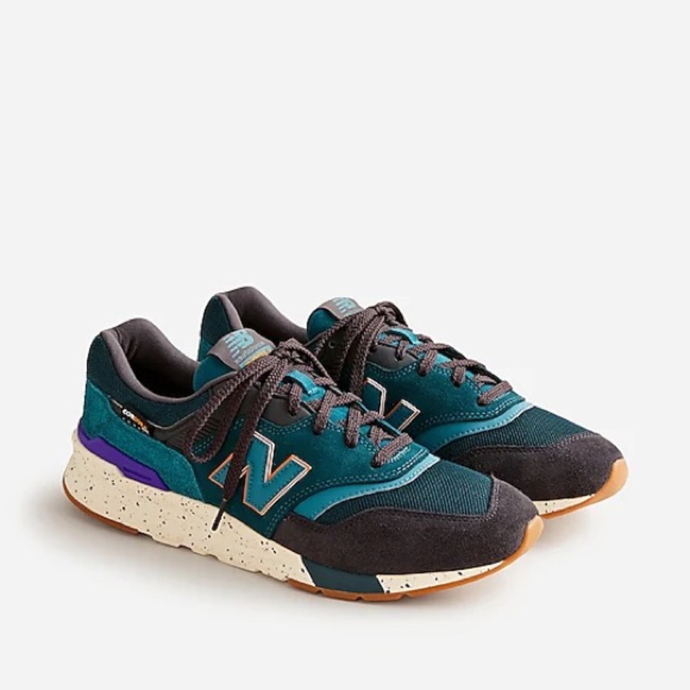 New Balance Teal and Purple Athletic Shoes